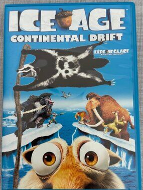 ICE AGE Continental Drift DVD version français L'Ere de Glace